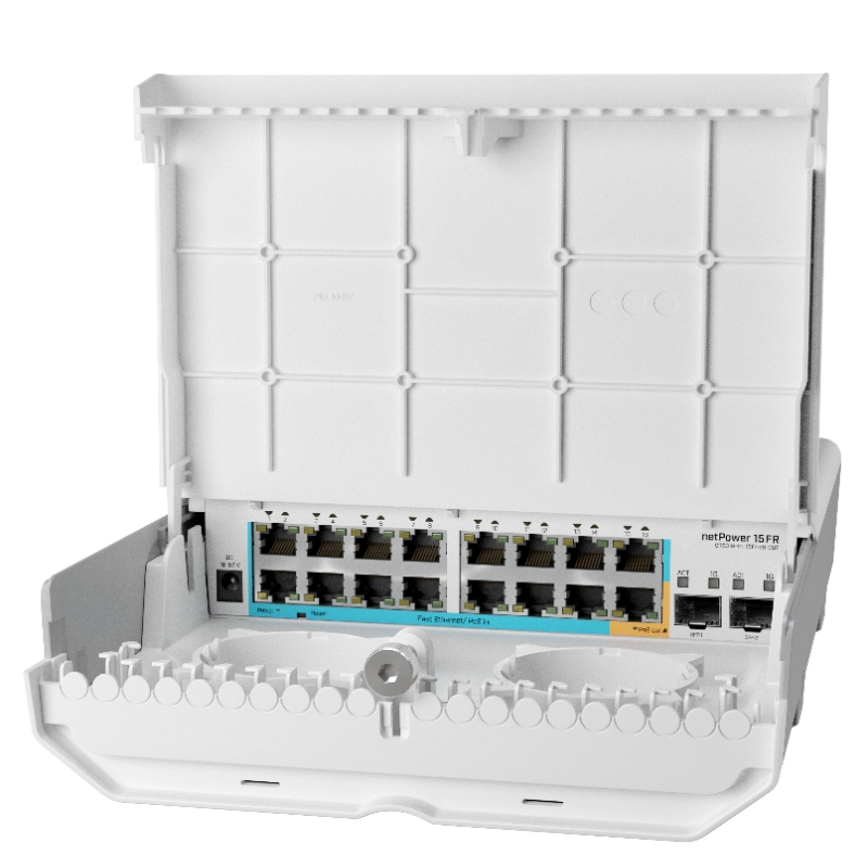 Mikrotik NetPower Switch CRS318-1Fi-15Fr-2S-OUT - Imagem de Detalhe 36