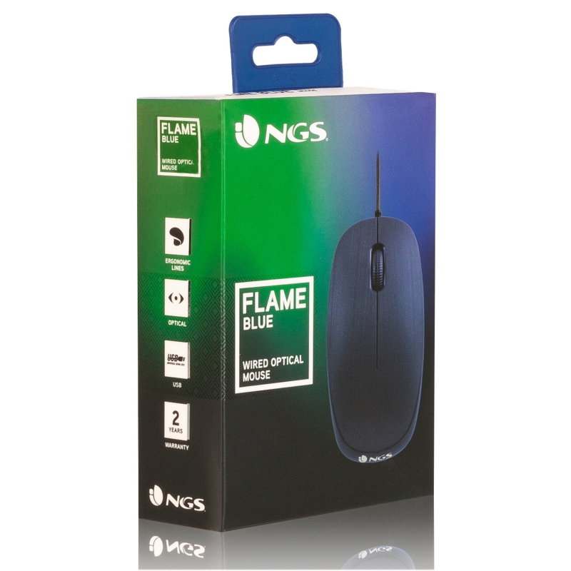 NGS Rato óptico blueflame 1000 Dpi Azul - Imagem de Detalhe 25