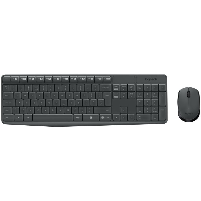 Logitech MK235 Teclado e rato Sem Fios Cinza - Imagem de Detalhe 39