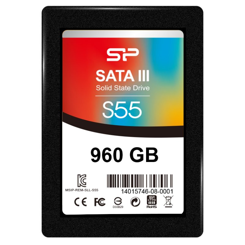 SP S55 SSD 960GB 2.5" 7mm Sata3 - Imagem de Detalhe 13
