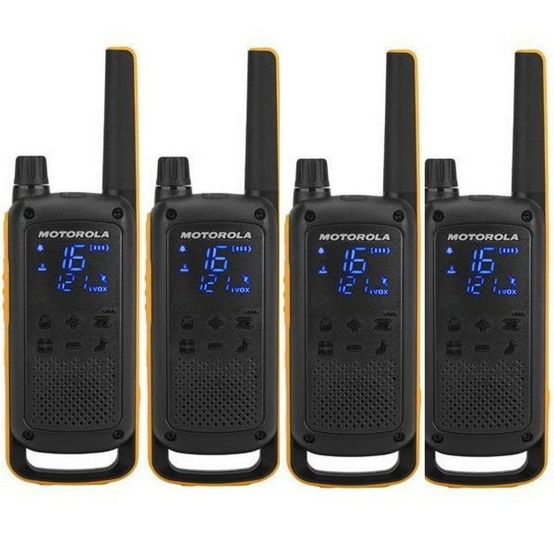 MOTOROLA T82 Extreme Walkie Talkie 10Km 16Canais Quad - Imagem de Detalhe 25