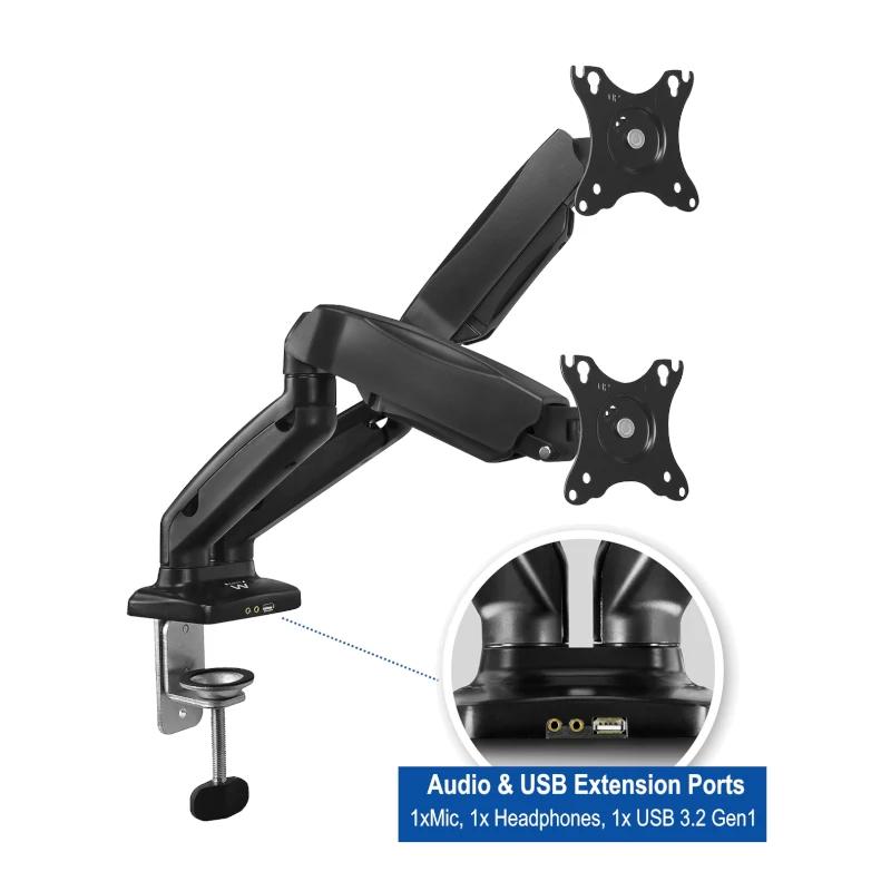 EWENT EW1516 Sop.TV Mesa Gas 2 Moni.27-34" USB-Mic - Imagem de Detalhe 38