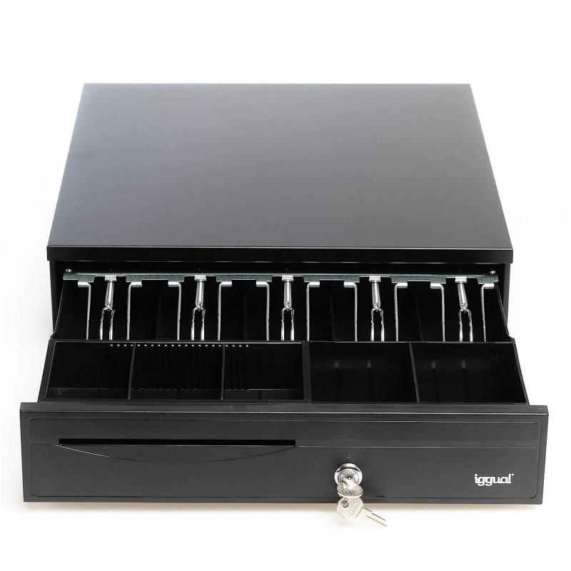iggual Cajón Portamonedas IRON-30 42cm 5+5 preto - Imagem de Detalhe 86