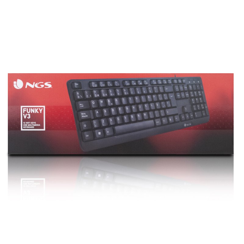 NGS Teclado Teclado Multimédia FUNKY V3 - Imagem de Detalhe 39