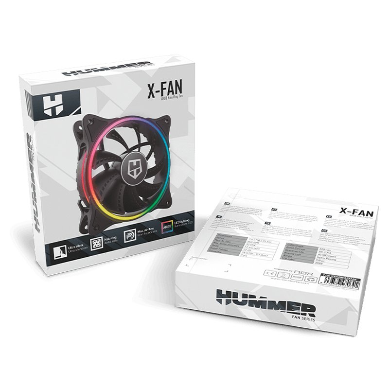 Nox Ventilador Gaming X-Fan LED ARGB - Imagem de Detalhe 26