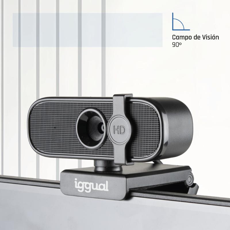 iggual Webcam USB FHD 1080p WC1080 Visão Rápida - Imagem de Detalhe 90