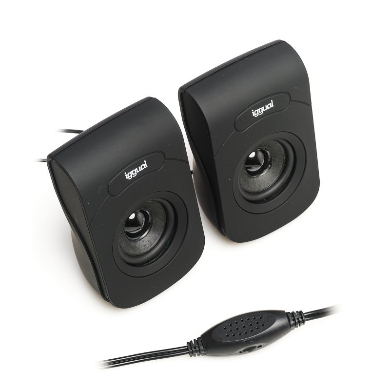 iggual Altifalantes 2.0 6W mini-jack + USB - Imagem de Detalhe 39