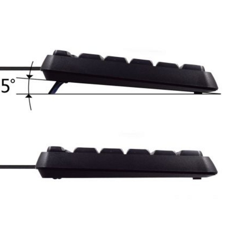 Ewent EW3001 teclado de escrita silenciosa USB - Imagem de Detalhe 25