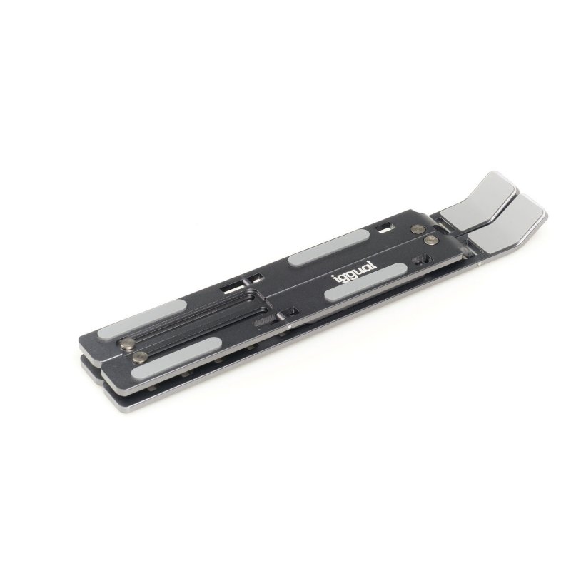 iggual Suporte elevador dobrável portátil 17" cinza - Imagem de Detalhe 38