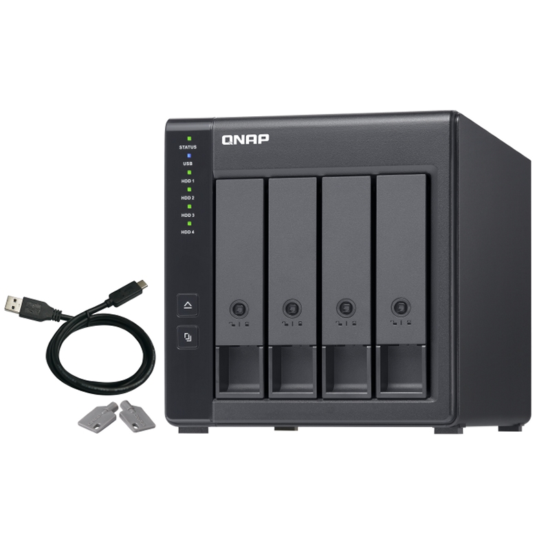 QNAP TR-004 Expansão de Raid 4XBAÍA HDD 1xUSB-C 3.2 - Imagem de Detalhe 39