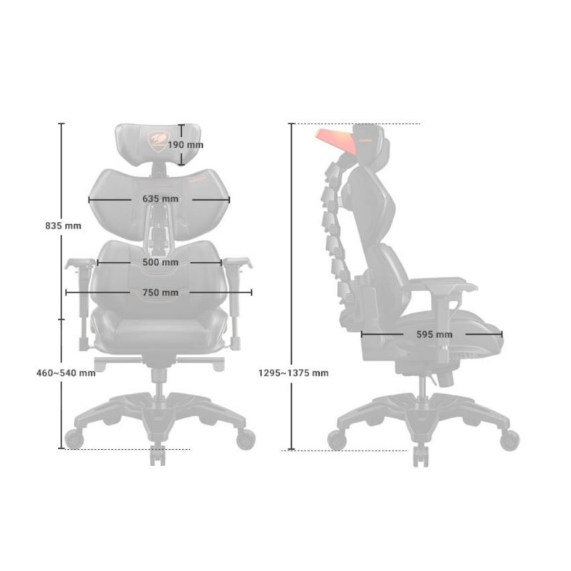 Cougar Silla Gaming TERMINATOR - Imagem de Detalhe 33