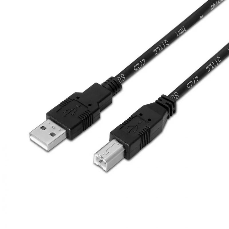 Aisens Cabo USB 2.0 impressora tipo A/M-B/M 3.0m - Imagem de Detalhe 3