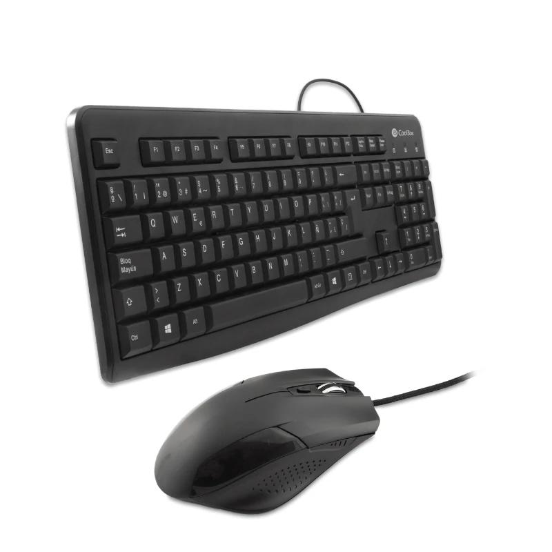 Coolbox Kit Teclado + Rato USB com cabo - Imagem de Detalhe 2