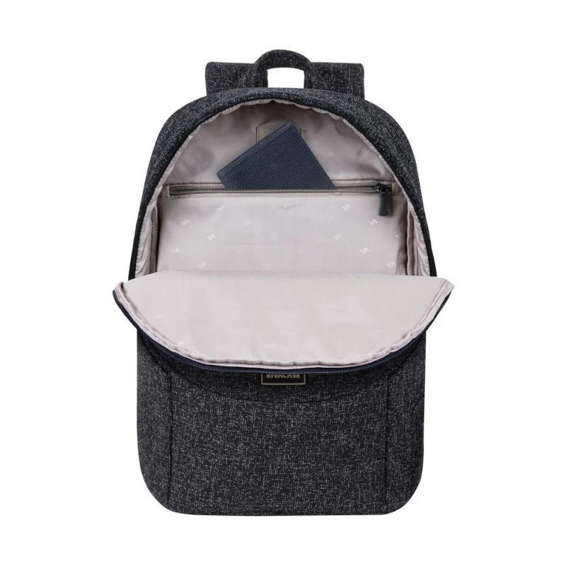 RIVACASE 7962 Anvik preto mochila portátil 15,6" - Imagem de Detalhe 8