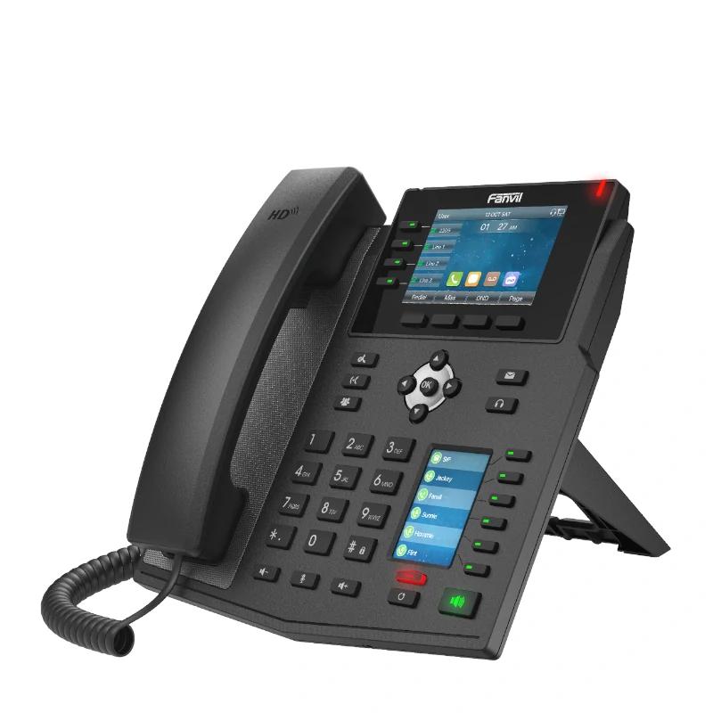 Fanvil X5U, 16 linhas SIP, 1 ecrã lateral - Imagem de Detalhe 3