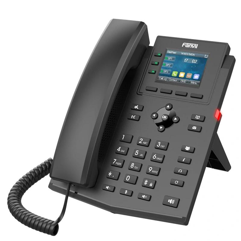 Fanvil X303G, 4 linhas SIP, com Gigabit, sem PSU - Imagem de Detalhe 3