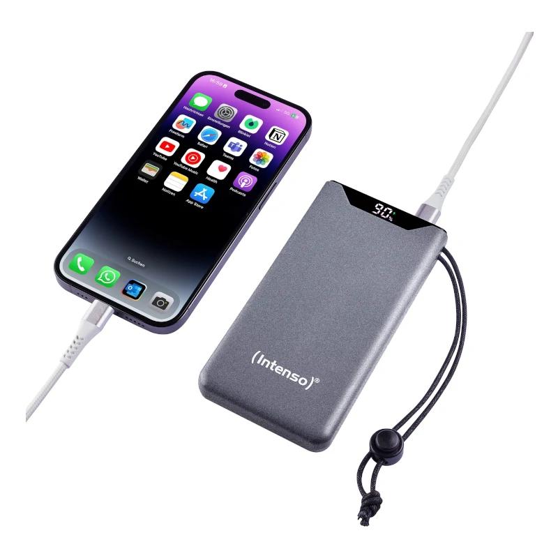Intenso | PowerBank F10000 | 10000 mAh | Cinza - Imagem de Detalhe 6