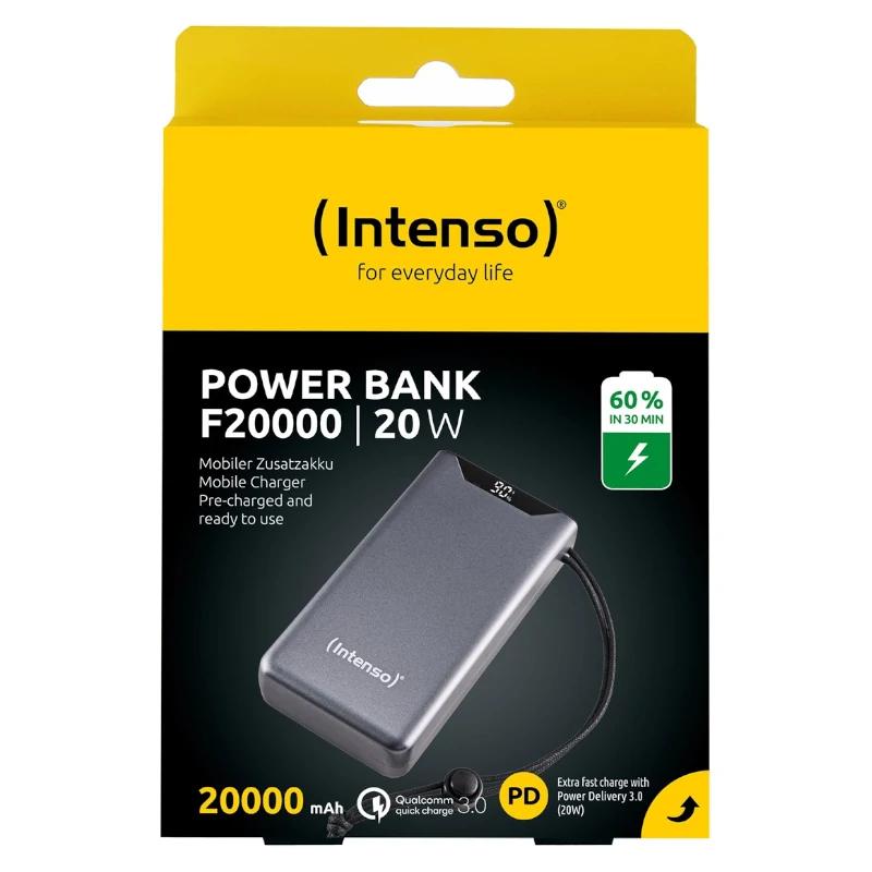 Intenso Powerbank F20000 20000 mAh Cinza - Imagem de Detalhe 1