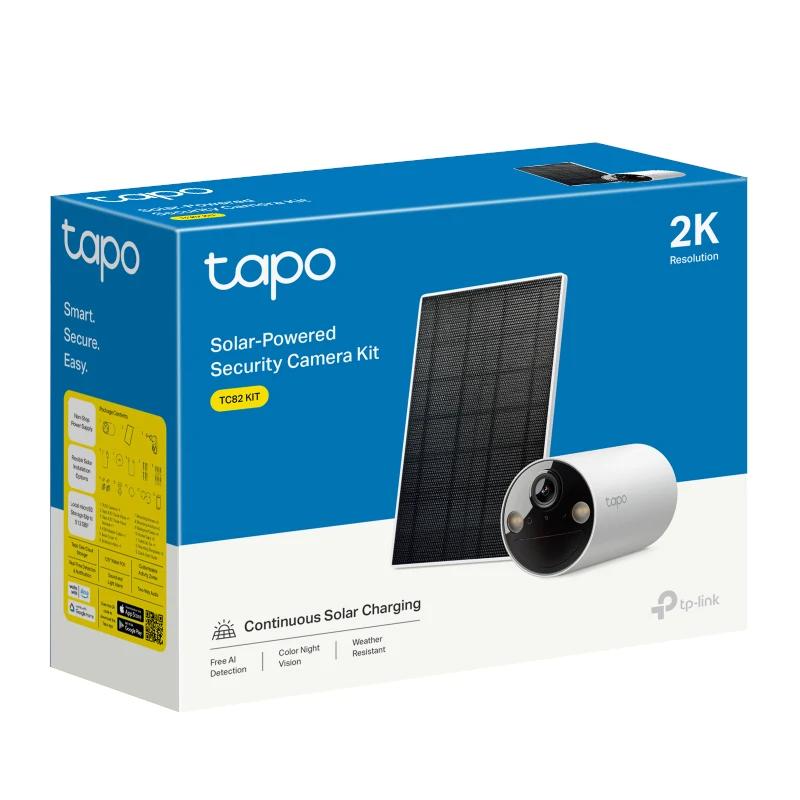 TP-Link TC82 KIT Câmera WiFi 2K Bateria Painel Solar - Imagem de Detalhe 3