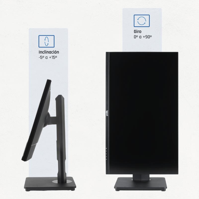 iggual Monitor 27" FHD VGA HDMI 100Hz rotativo AA - Imagem de Detalhe 7