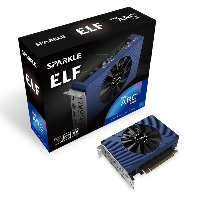 SPARKLE VGA Intel ARC A380 ELF Ed 6G DDR6 Único F - Imagem de Detalhe 2