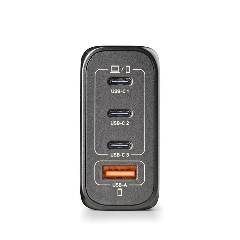NGS CARREGADOR ULTRARRÁPIDO 140W 4 PORTAS 3 USB-C 1 USB - Imagem de Detalhe 1