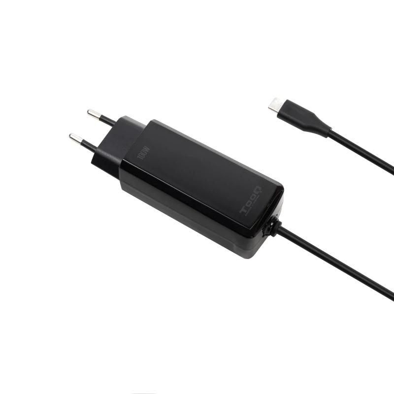 Tooq Cargador portátil GAN USB-C PD 100W Cúbico - Imagem de Detalhe 1
