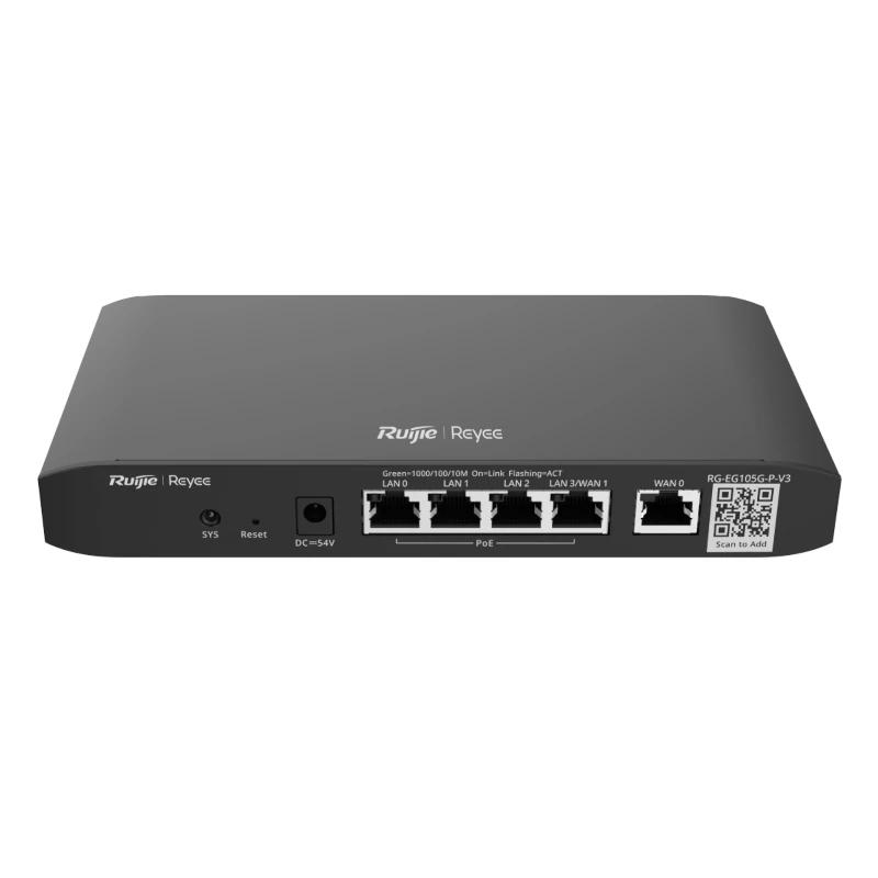 Reyee Cloud Router 5xGbE (4 POE+) 54W 2xWAN - Imagem de Detalhe 2