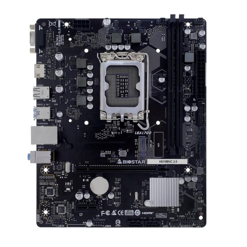 Biostar Placa Base H610MHC 2.0 DDR4 mATX LGA1700 - Imagem de Detalhe 3