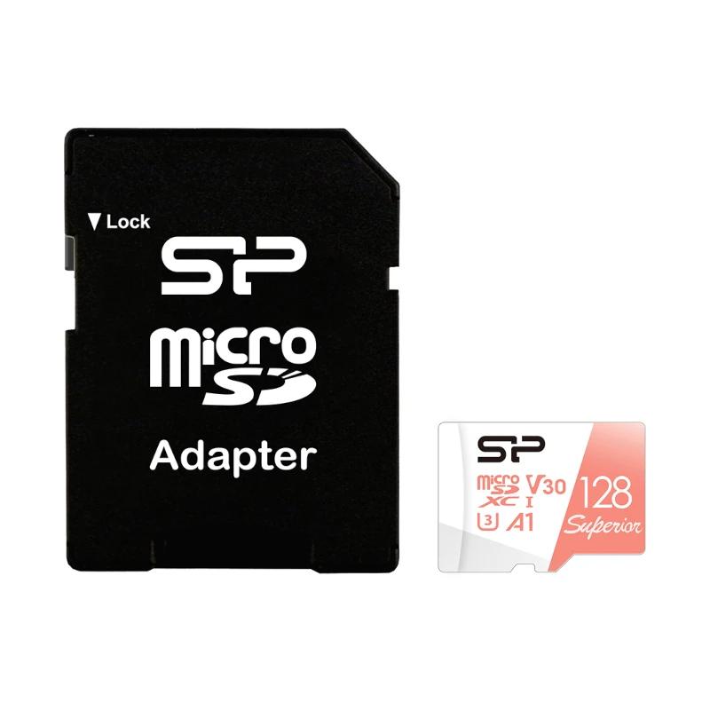 SP MicroSDXC 128GB Classe 10 V30 A1 - Imagem de Detalhe 1