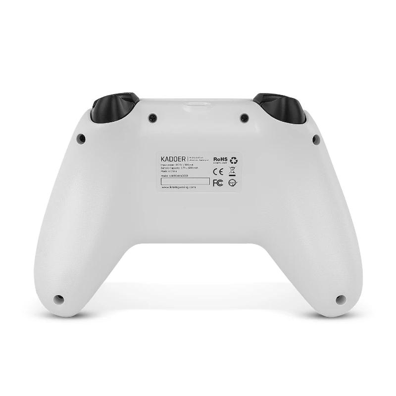 KROM Gamepad KADOER Wireless Mult Plat. 5.0 Blanco - Imagem de Detalhe 1