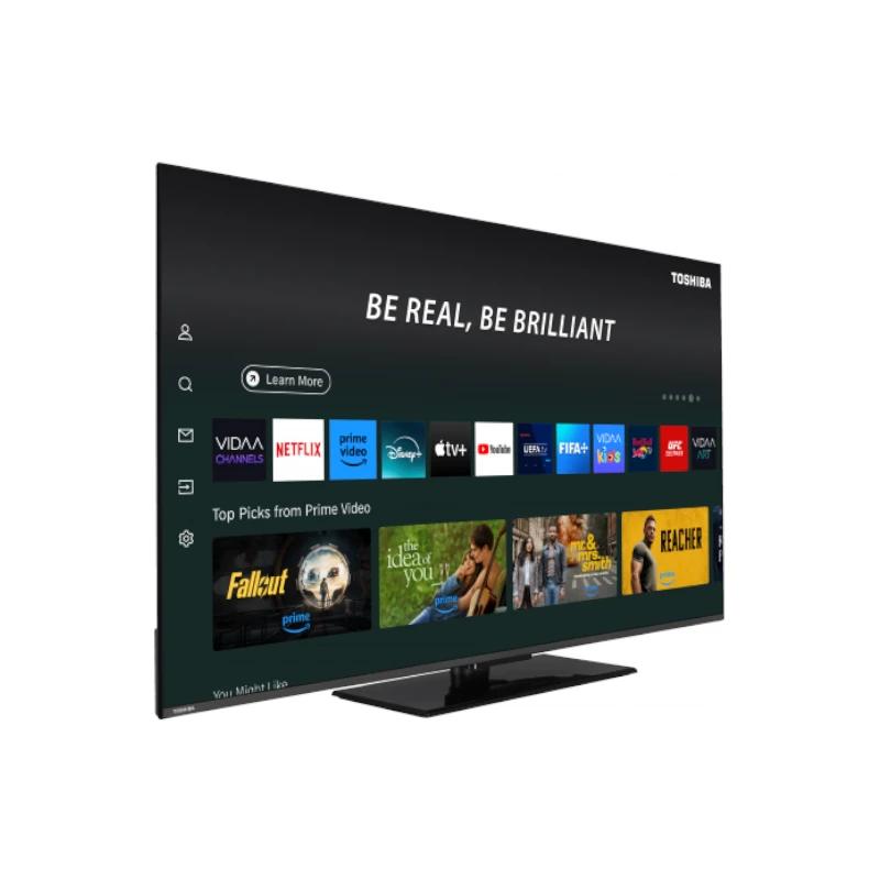 TOSHIBA TV 65" 65QV3F63DG UHD  QLED SMART TV ALLM - Imagem de Detalhe 1