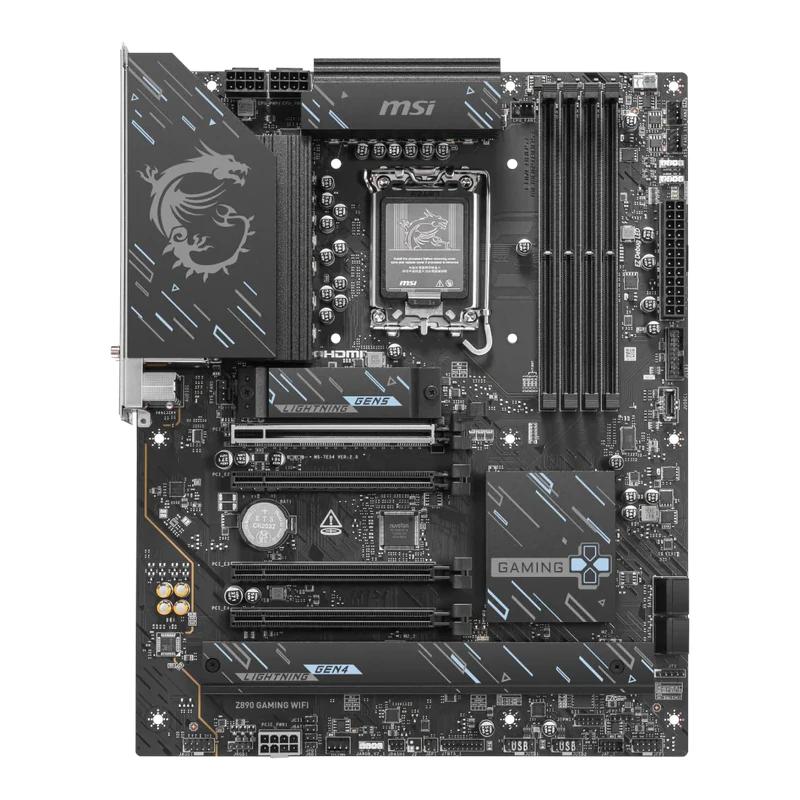MSI Placa Base Z890 GAMING WIFI DDR5 ATX LGA1851 - Imagem de Detalhe 1