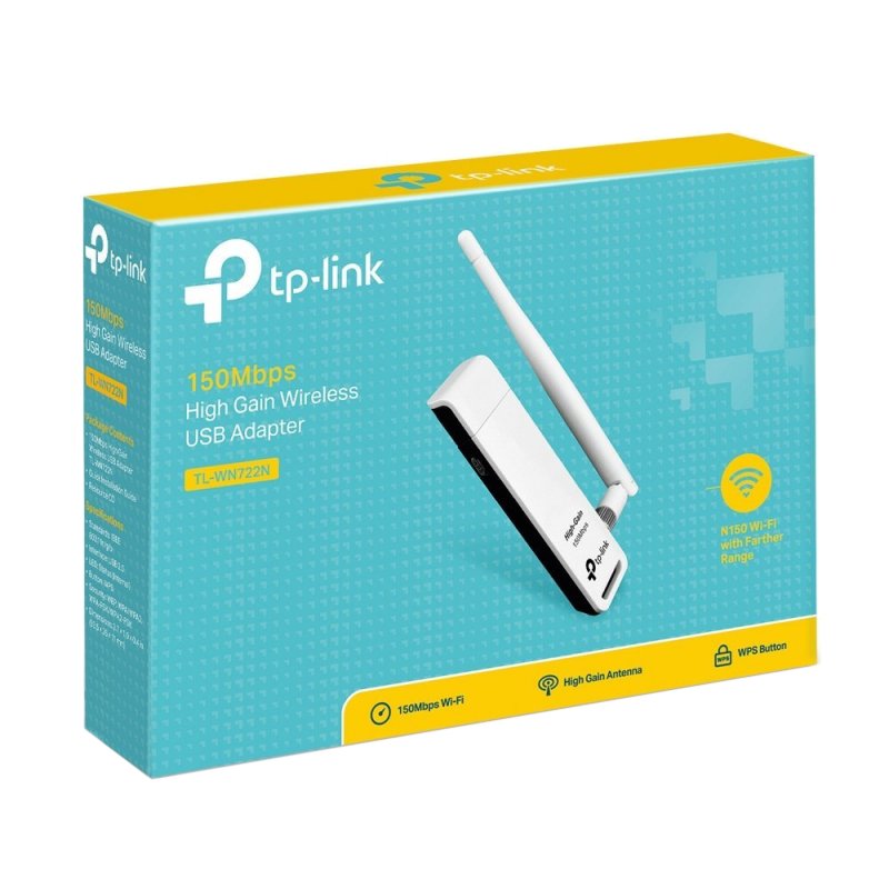 TP-LINK TL-WN722N Adaptador de Rede WiFi N150 USB - Imagem de Detalhe 26