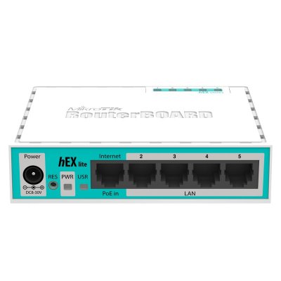 MikroTik RB750r2 hEX lite Roteador 5x10/100 L4 - Imagem de Detalhe 14