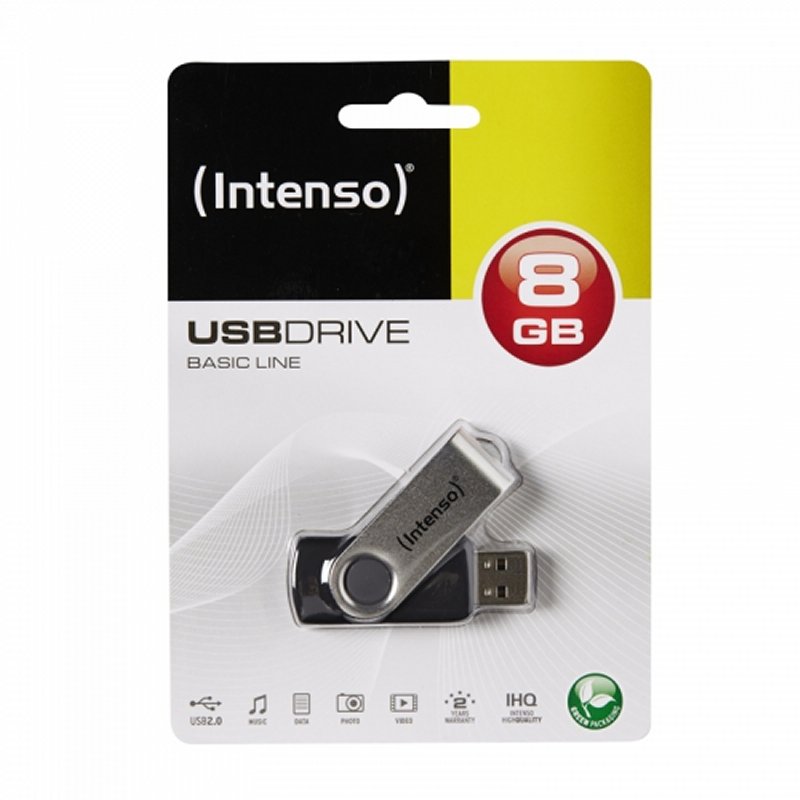 Intenso 3503460 Pen Drive USB 2.0 Básico 8GB - Imagem de Detalhe 29