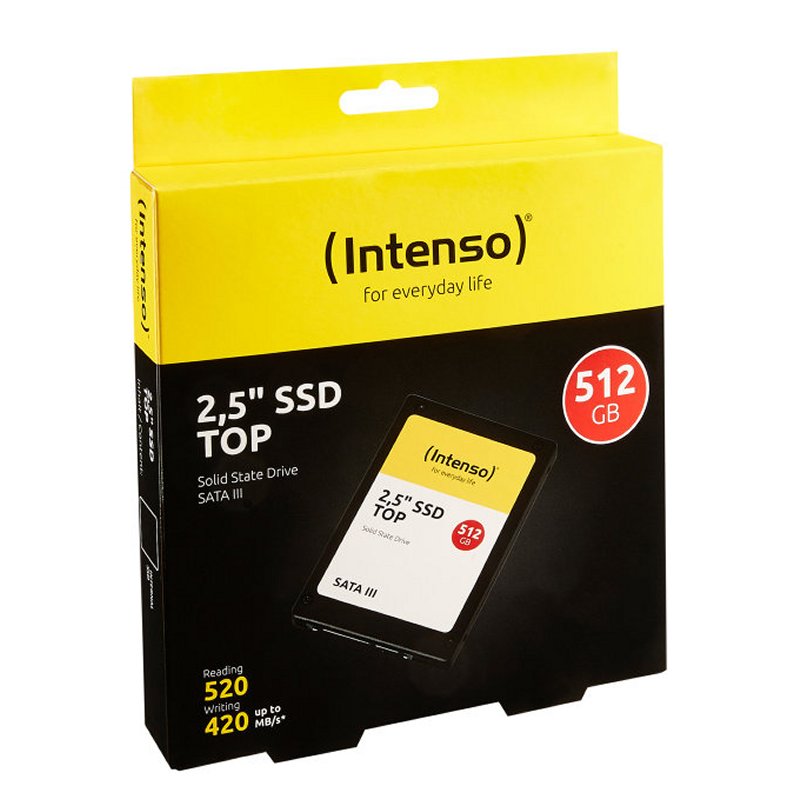 Intenso 3812450 Top SSD 512GB 2.5" Sata3 - Imagem de Detalhe 15
