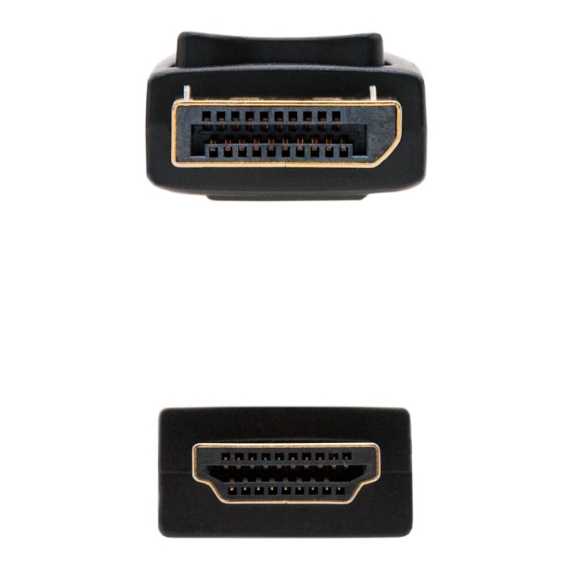 Nanocable Cabo Conversor DP para HDMI 3 M Preto - Imagem de Detalhe 30