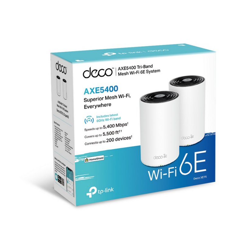TP-Link Deco XE75 (2-pacote) WiFi6E AXE5400 Tri-B Mesh - Imagem de Detalhe 26