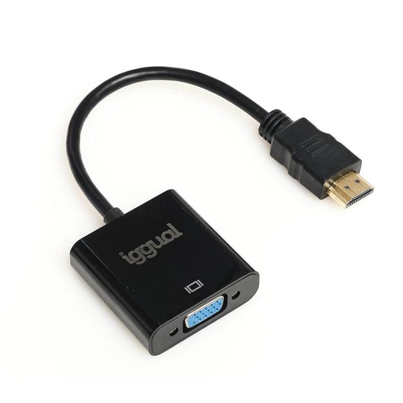 iggual Adaptador HDMI a VGA + áudio (3.5 mm) - Imagem de Detalhe 15
