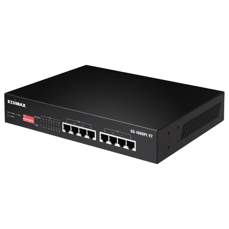 Edimax GS-1008PL V2 Switch 8xGbE PoE+ - Imagem de Detalhe 43
