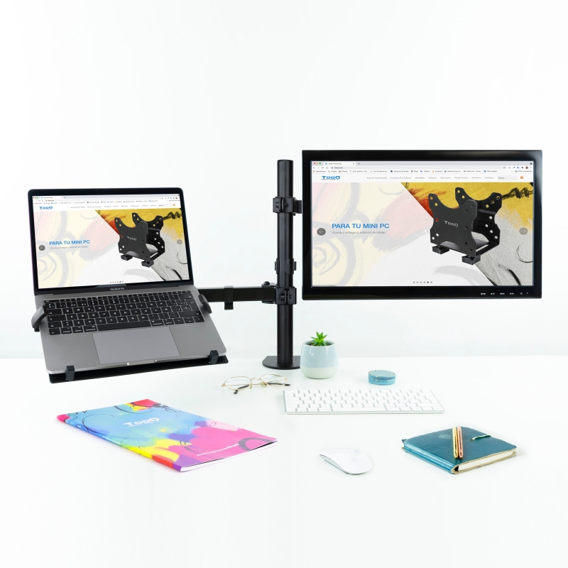 Tooq DB1200TN-B Suporte para mesa monitor/portátil - Imagem de Detalhe 44