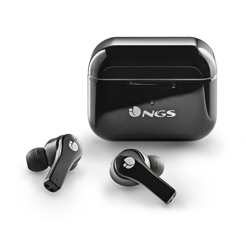 NGS Auriculares ARTICABLOOMBLACK Sem Fios Preto - Imagem de Detalhe 43