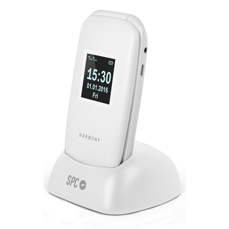 SPC 2304B Harmony Telefone Móvel BT FM + Dock Branco - Imagem de Detalhe 41
