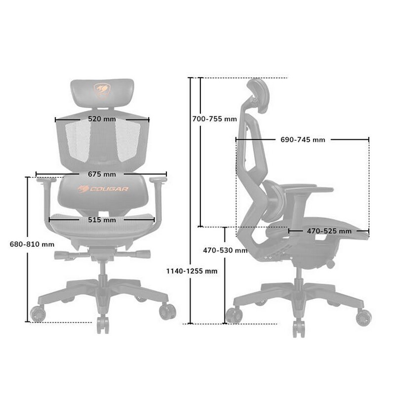 Cougar Silla Gaming Argo Um 150 kg - Imagem de Detalhe 33