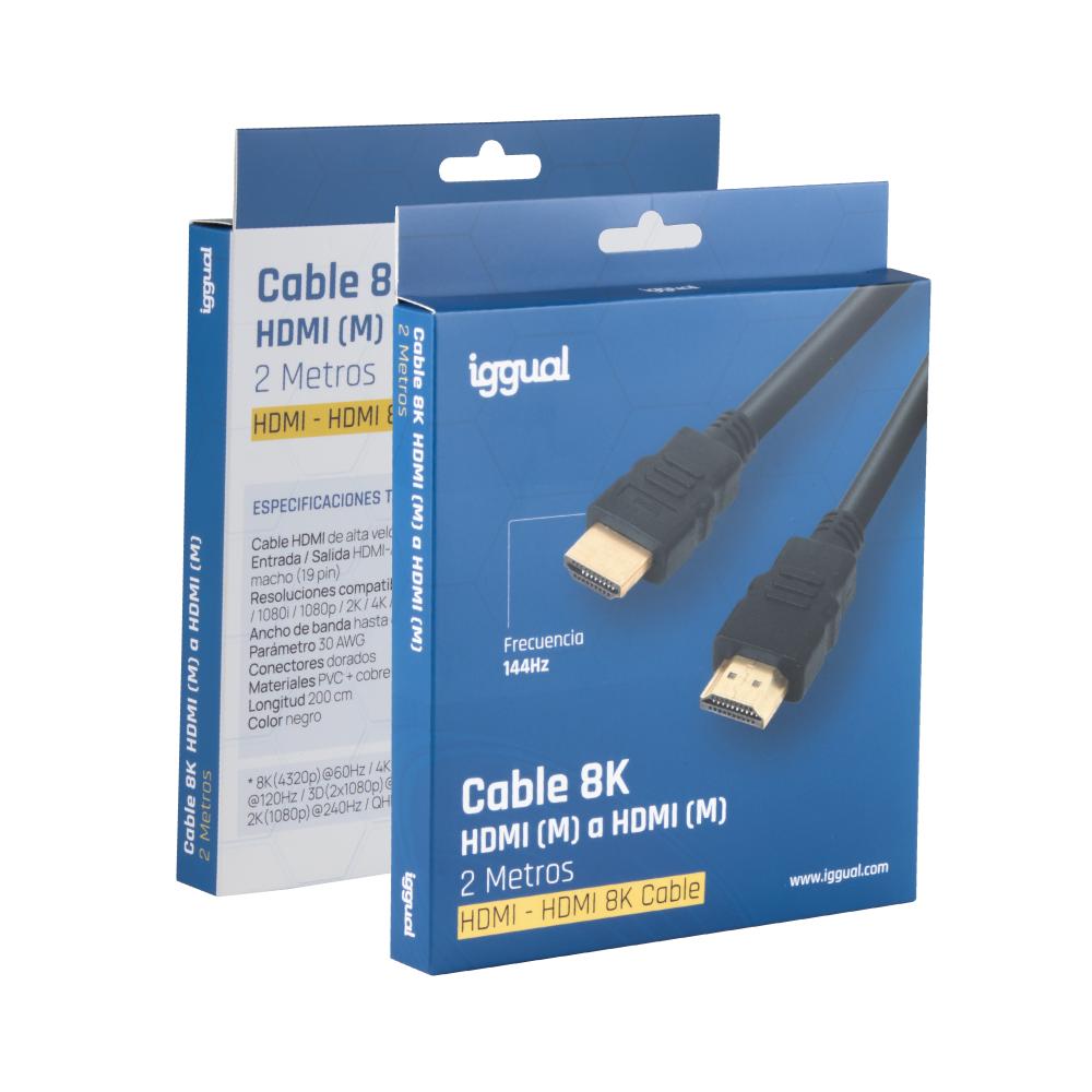 iggual Cabo HDMI - HDMI 2.1 8K@60hz 2 metros - Imagem de Detalhe 5