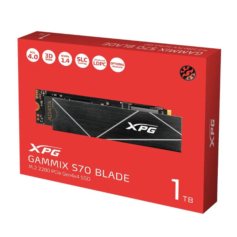 ADATA XPG SSD GAMMIX S70 BLADE 1TB PCIe 4.0 NVMe - Imagem de Detalhe 6