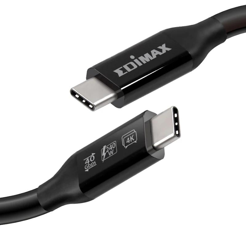 Edimax UC4-010TB V2 Cabo USB4 THB3 40Gb 1m C-C - Imagem de Detalhe 6