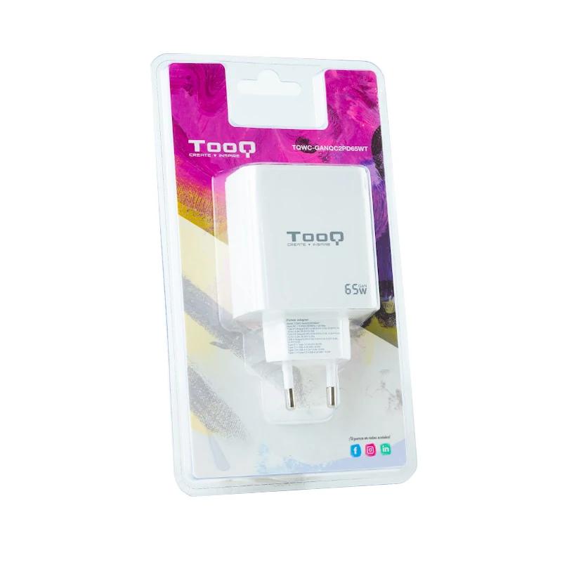TOOQ Carregador de parede GAN 2xUSB-C 1xUSB-A 45W+20W - Imagem de Detalhe 2