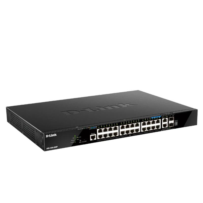 D-Link DGS-1520-28MP/E Switch 20xGbE PoE 2x10 SFP+ - Imagem de Detalhe 4